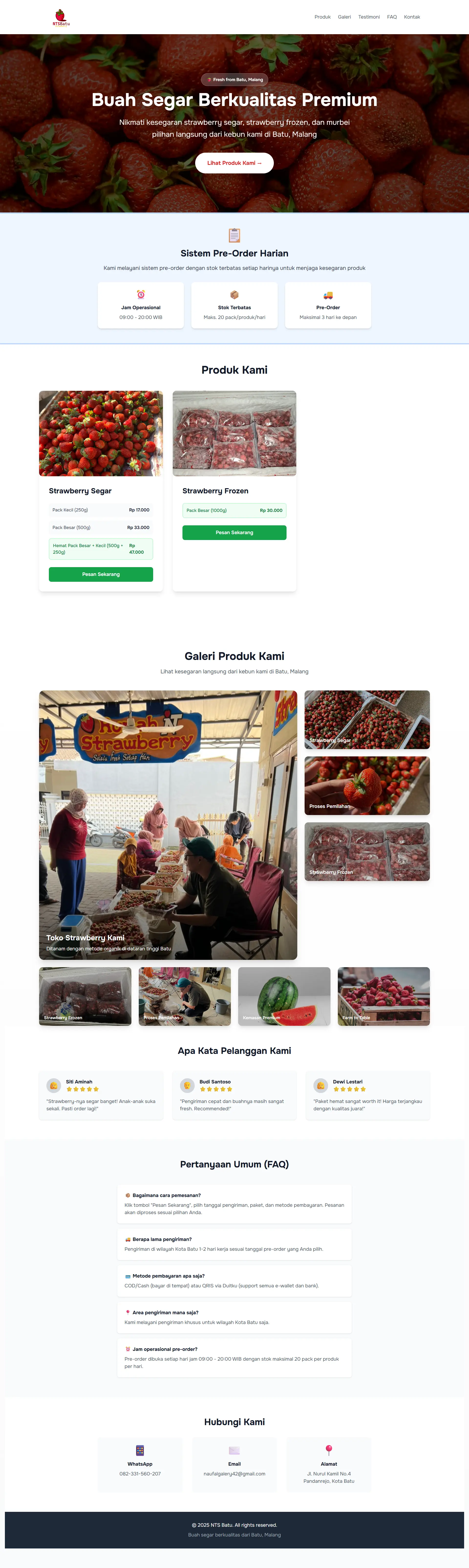 NT Strawberry Batu