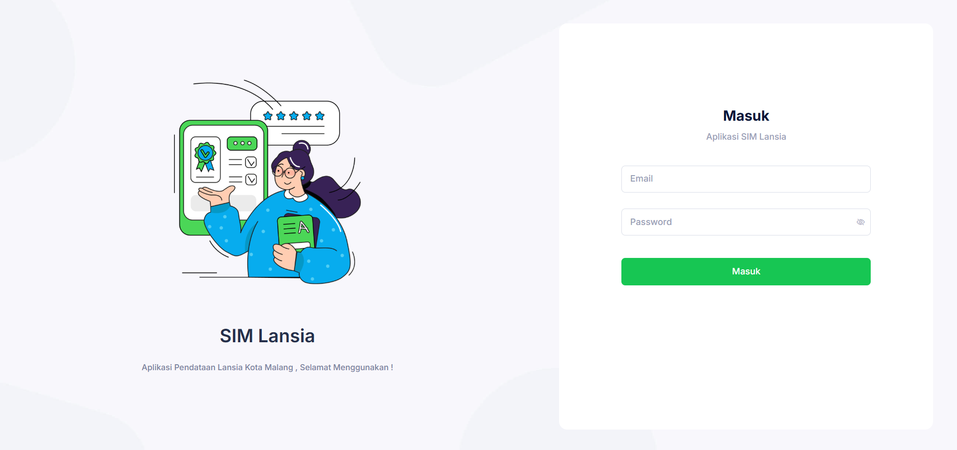 SIMLANSIA — Layanan Lansia